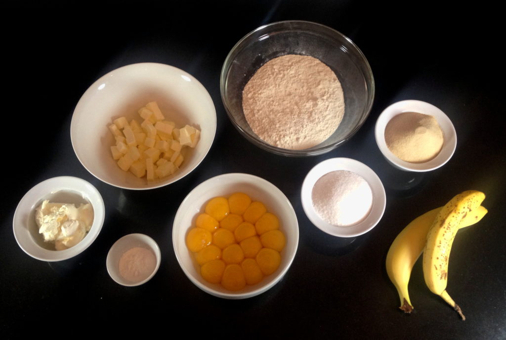 Ingr Cake Banane Michalak