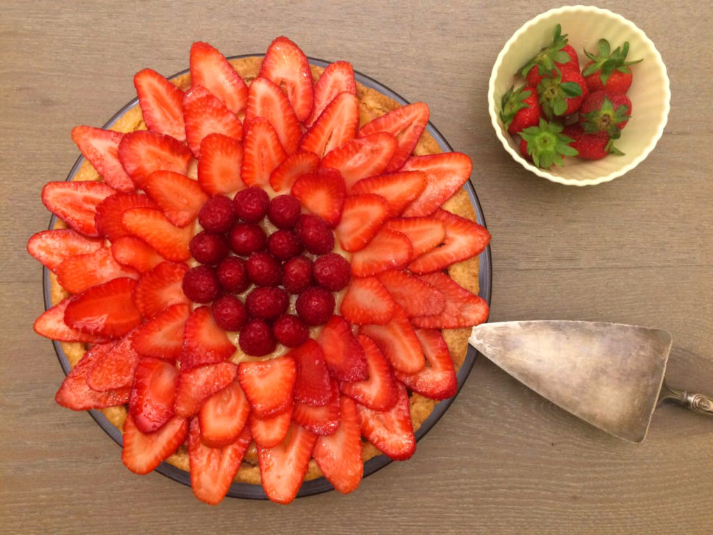 Crostata ricotta frutti rossi