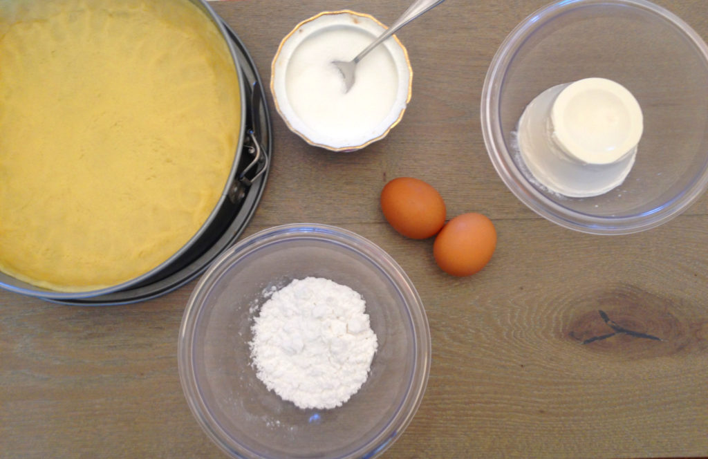 Ingredienti crema ricotta